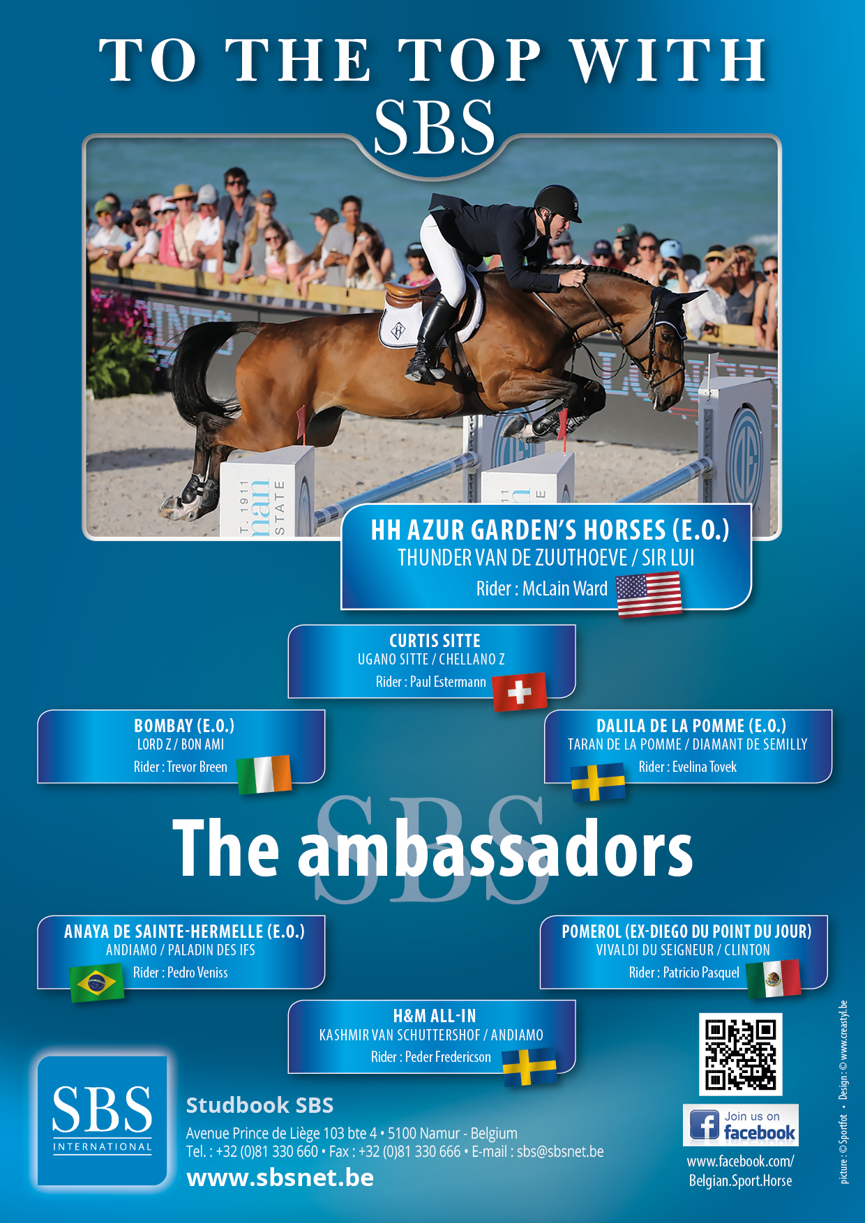 Studbook SBS Ambassadors